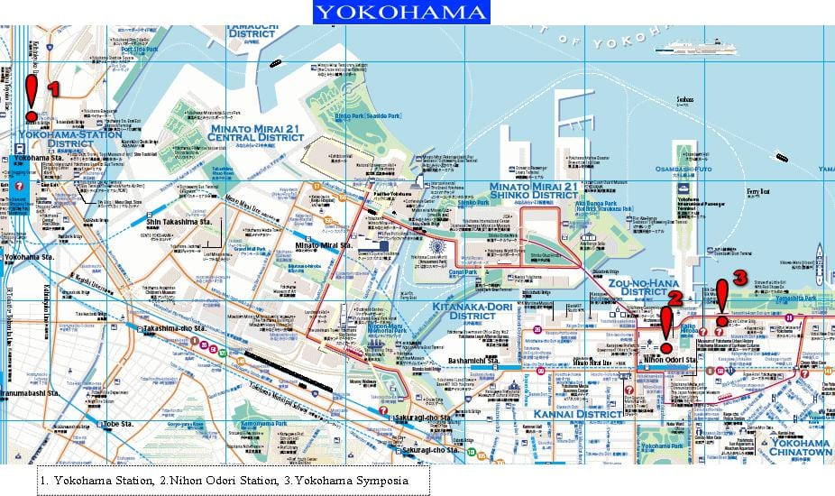 Yokohami hoda mapu