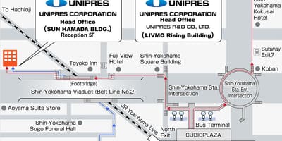 Mapa shin Yokohami